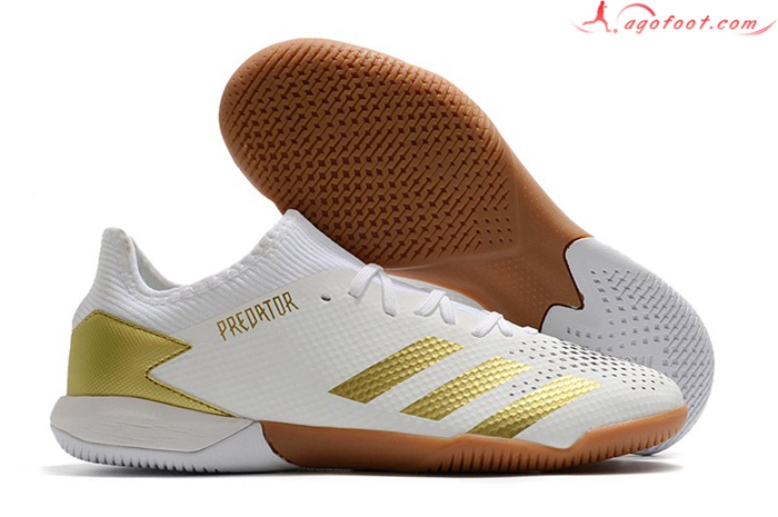 Adidas Chaussures de Foot Predator 20.3 L IC Blanc
