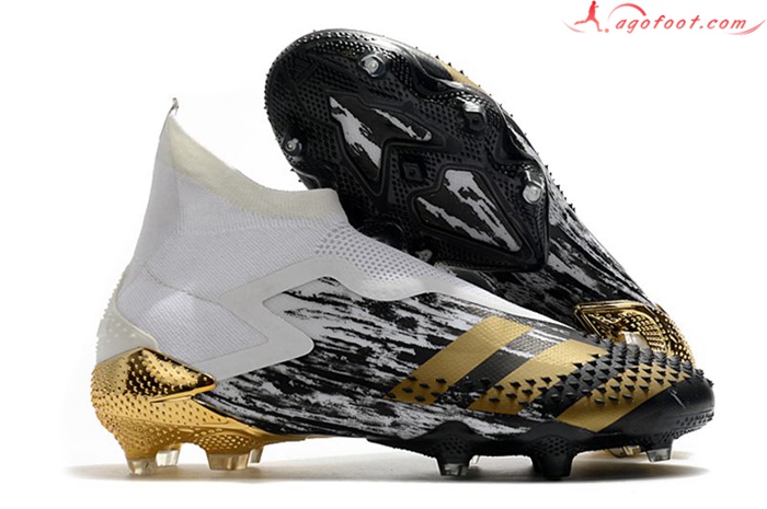 Adidas Chaussures de Foot Predator Mutator 20+ FG Noir/Blanc