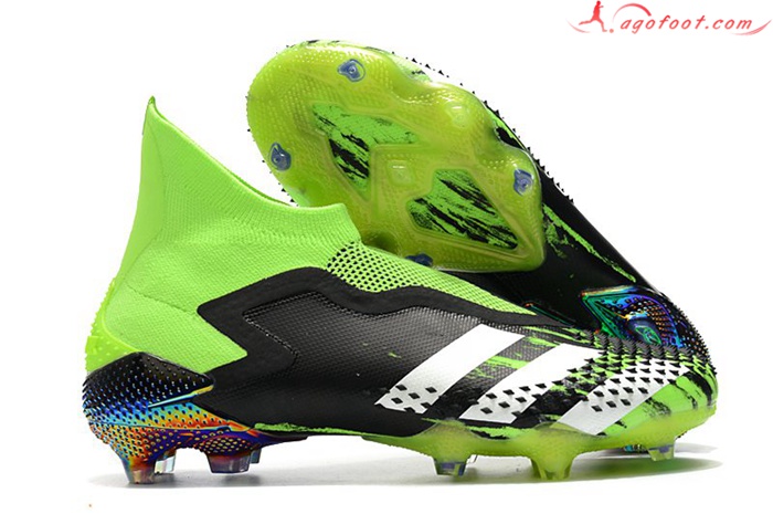 Adidas Chaussures de Foot Predator Mutator 20+ FG Vert/Noir