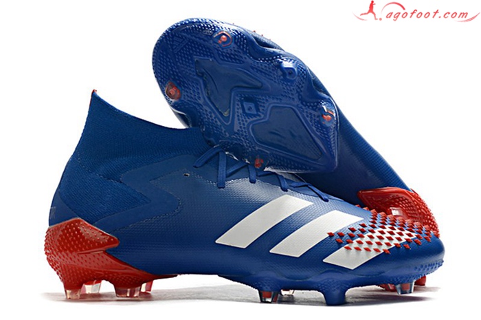 Adidas Chaussures de Foot Predator Mutator 20.1 FG Bleu