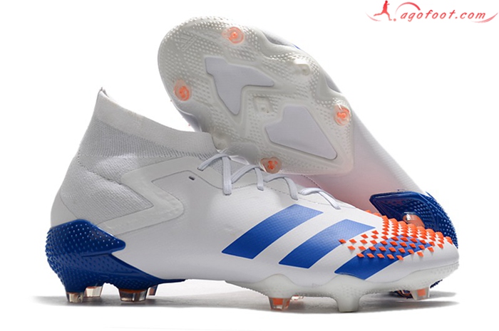 Adidas Chaussures de Foot Predator Mutator 20.1 FG Blanc