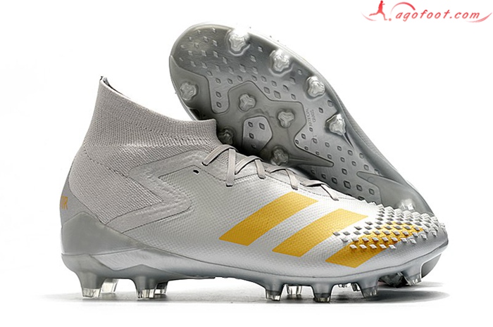 Adidas Chaussures de Foot Predator Mutator 20.1 AG Gris