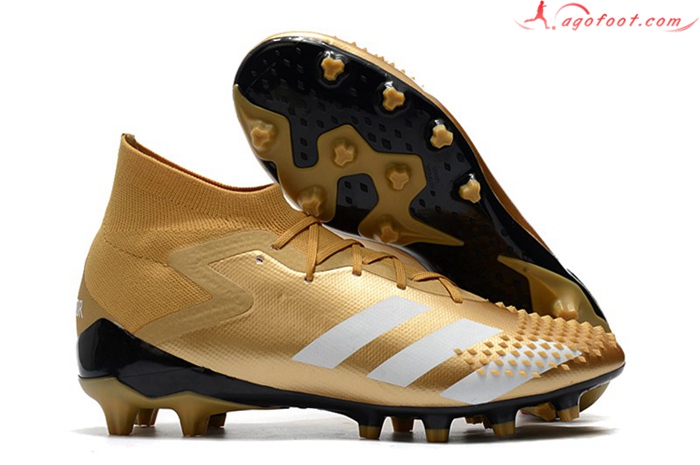 Adidas Chaussures de Foot Predator Mutator 20.1 AG Doré