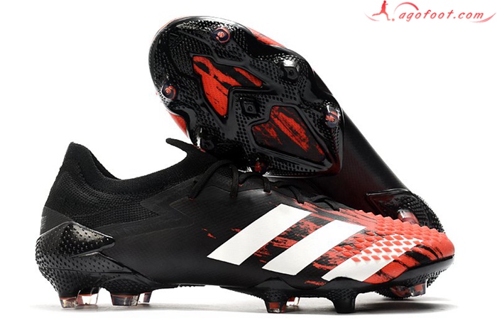Adidas Chaussures de Foot Predator Mutator 20.1 Low FG Noir
