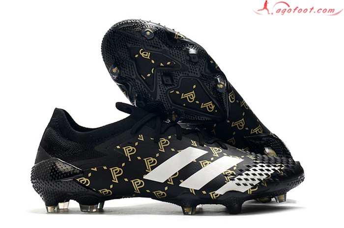 Adidas Chaussures de Foot Predator Mutator 20.1 Low FG Noir