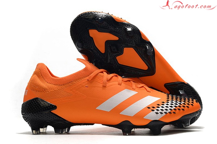 Adidas Chaussures de Foot Predator Mutator 20.1 Low FG Orange