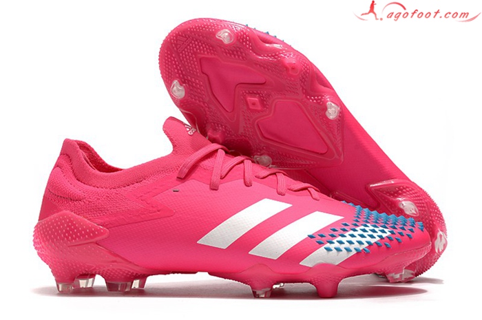 Adidas Chaussures de Foot Predator Mutator 20.1 Low FG Rose