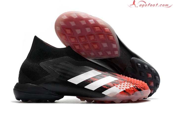 Adidas Chaussures de Foot Preator Mutator 20+ TF Noir