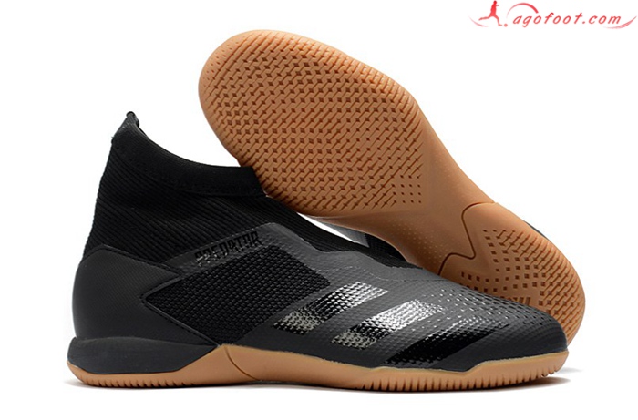 Adidas Chaussures de Foot PREDATOR 20.3 Laceless IN Noir