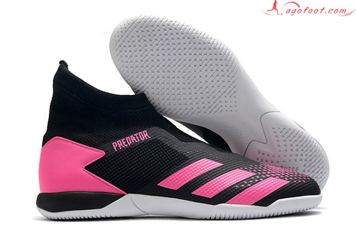 Adidas Chaussures de Foot PREDATOR 20.3 Laceless IN Noir