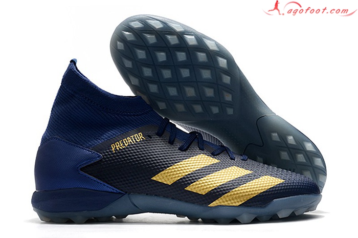 Adidas Chaussures de Foot PREDATOR 20.3 TF Bleu Foncé