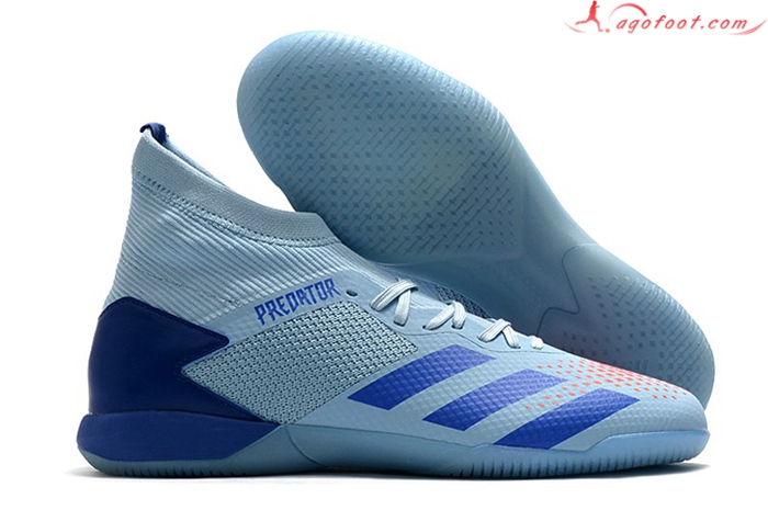 Adidas Chaussures de Foot PREDATOR 20.3 IC Bleu Clair