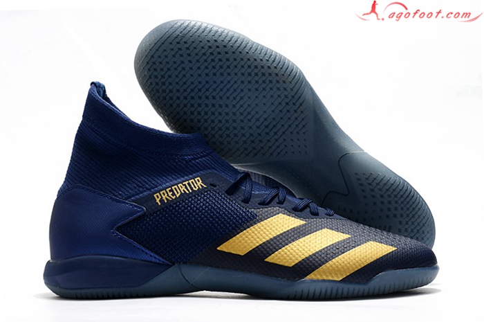 Adidas Chaussures de Foot PREDATOR 20.3 IC Bleu Foncé