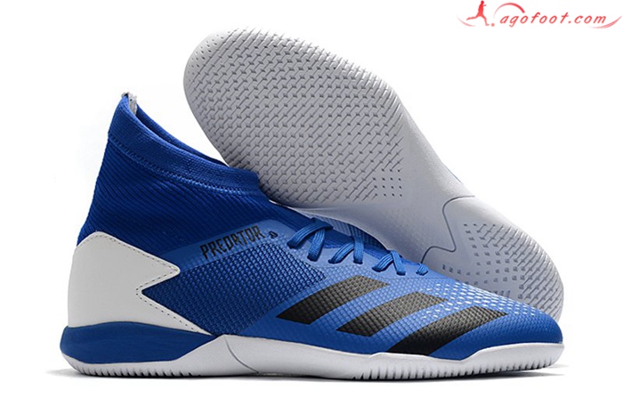 Adidas Chaussures de Foot PREDATOR 20.3 IC Bleu