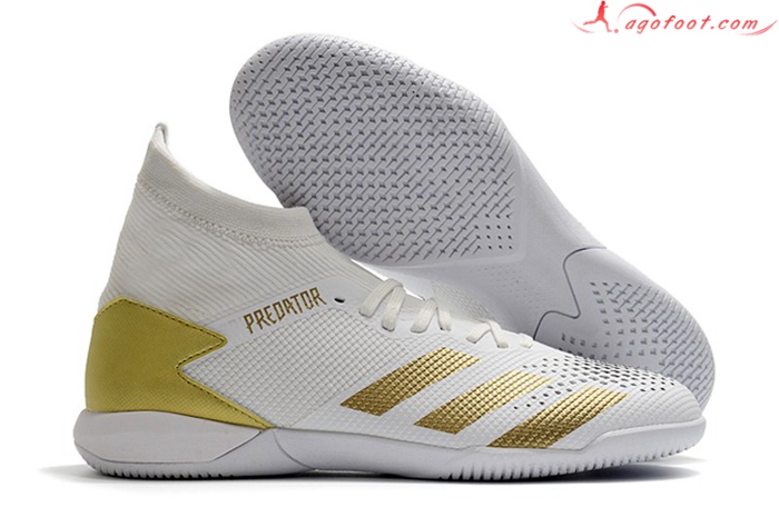 Adidas Chaussures de Foot PREDATOR 20.3 IC Blanc
