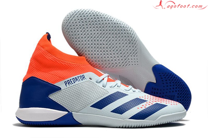 Adidas Chaussures de Foot PREDATOR 20.3 IC Gris/Orange