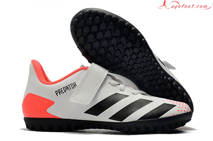 Adidas Chaussures de Foot Predator 20.4 TF Blanc