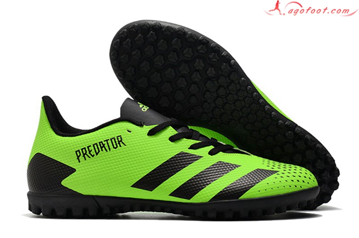 Adidas Chaussures de Foot Predator 20.4 TF Sale Vert