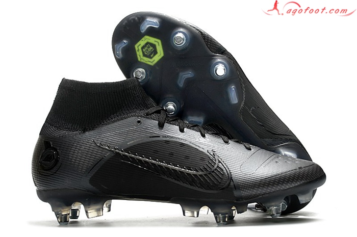Nike Chaussures de Foot Mercurial Superfly 8 Elite SG Noir