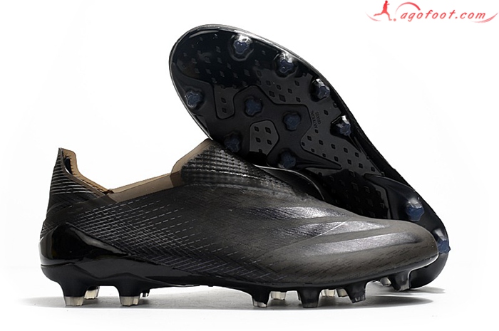 Adidas Chaussures de Foot X Ghosted AG Noir