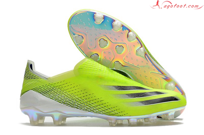 Adidas Chaussures de Foot X Ghosted AG Jaune