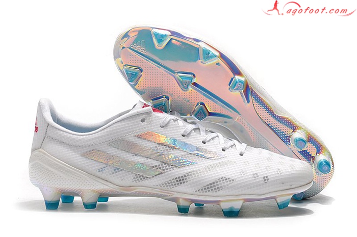 Adidas Chaussures de Foot X99 19.1 FG Blanc