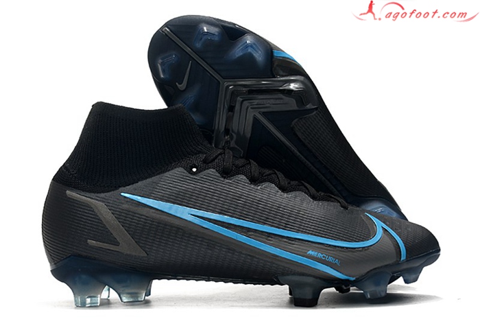 Nike Chaussures de Foot Superfly 8 Elite FG Noir