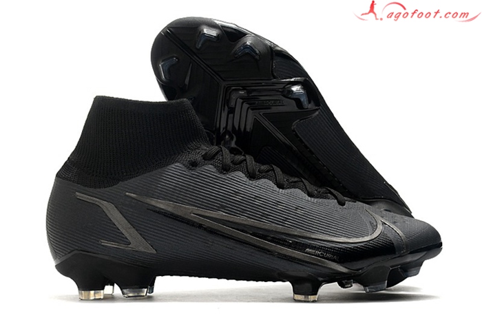 Nike Chaussures de Foot Superfly 8 Elite FG Noir