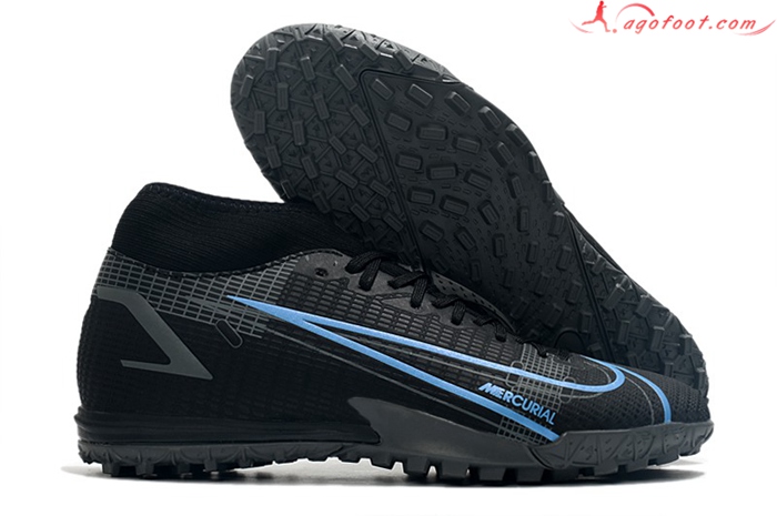 Nike Chaussures de Foot Superfly 8 Academy TF Noir