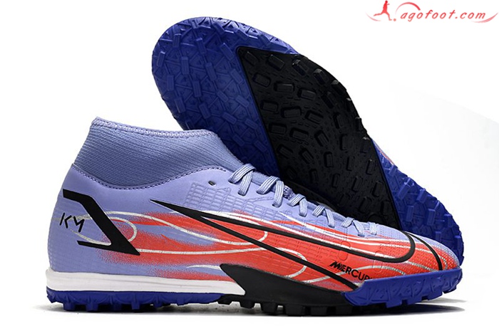 Nike Chaussures de Foot Superfly 8 Academy TF Pourpre