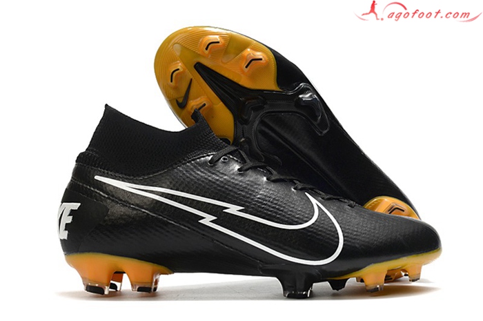 Nike Chaussures de Foot Mercurial Superfly 7 Elite Noir