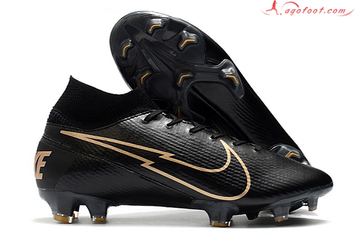 Nike Chaussures de Foot Mercurial Superfly 7 Elite Noir