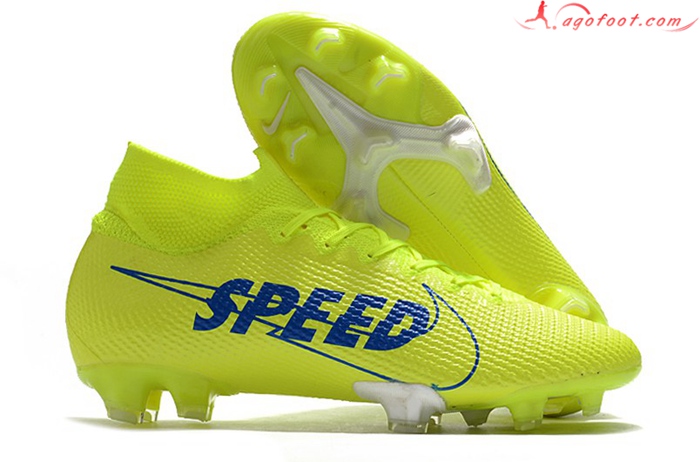 Nike Chaussures de Foot Mercurial Superfly 7 Elite Jaune