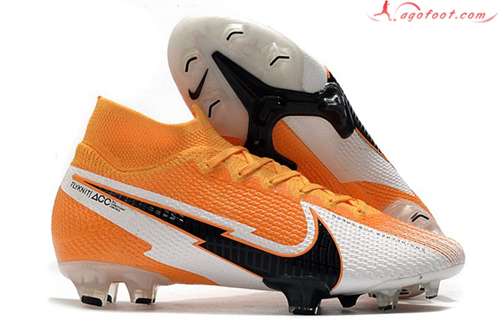 Nike Chaussures de Foot Mercurial Superfly 7 Elite Orange