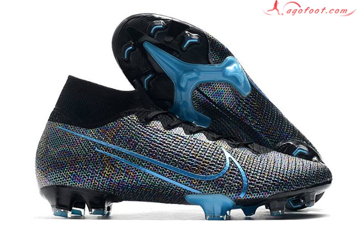Nike Chaussures de Foot Mercurial Superfly 7 Elite Noir