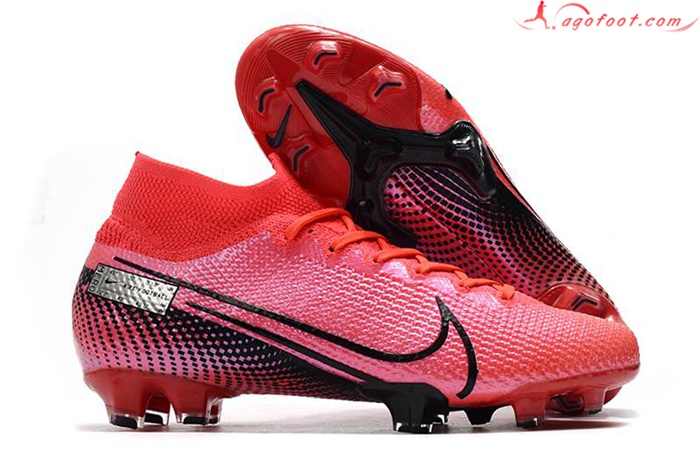Nike Chaussures de Foot Mercurial Superfly 7 Elite Rose