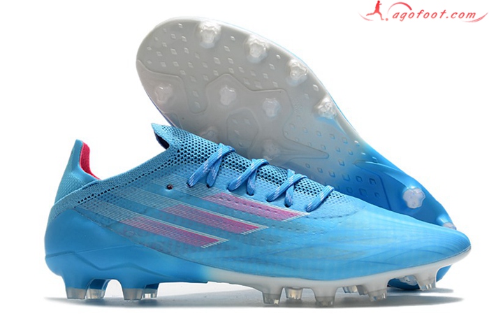 Adidas Chaussures de Foot X Speedflow.1 AG Bleu