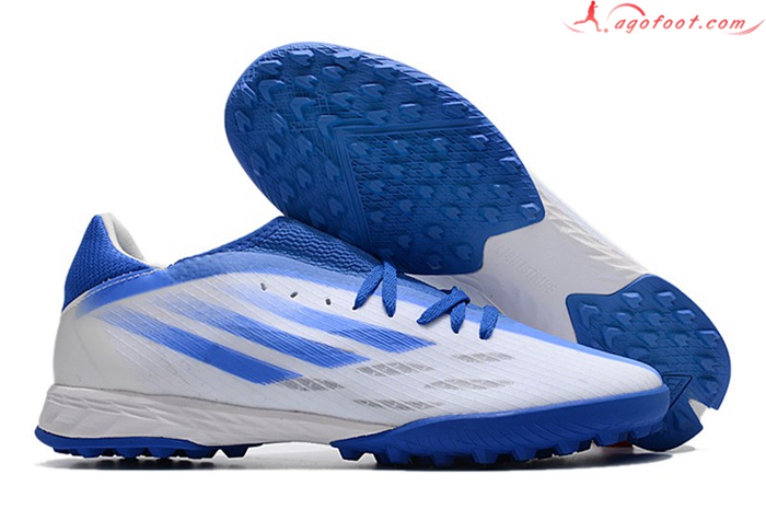 Adidas Chaussures de Foot X Speedflow.3 TF Bleu