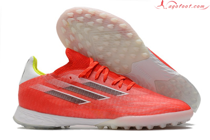 Adidas Chaussures de Foot X Speedflow.1 TF Rouge