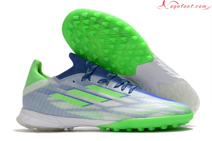 Adidas Chaussures de Foot X Speedflow.1 TF Bleu