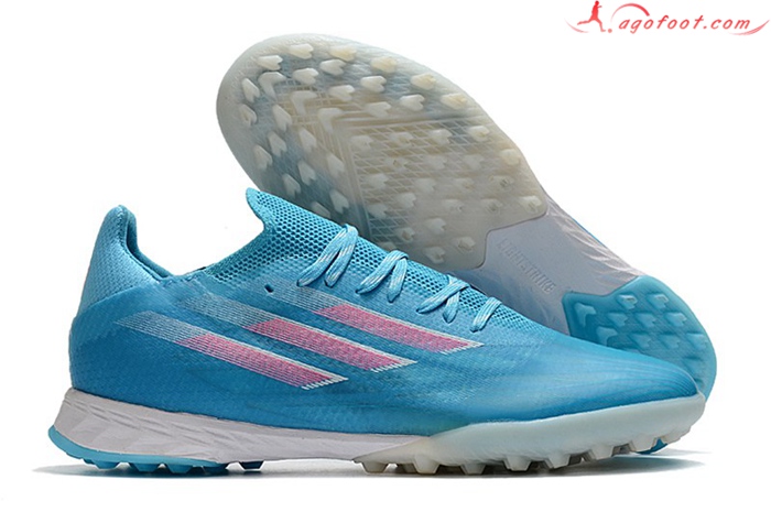 Adidas Chaussures de Foot X Speedflow.1 TF Bleu