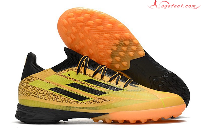 Adidas Chaussures de Foot X Speedflow.1 TF Orange