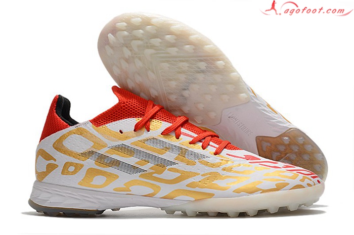 Adidas Chaussures de Foot X Speedflow.1 TF Blanc