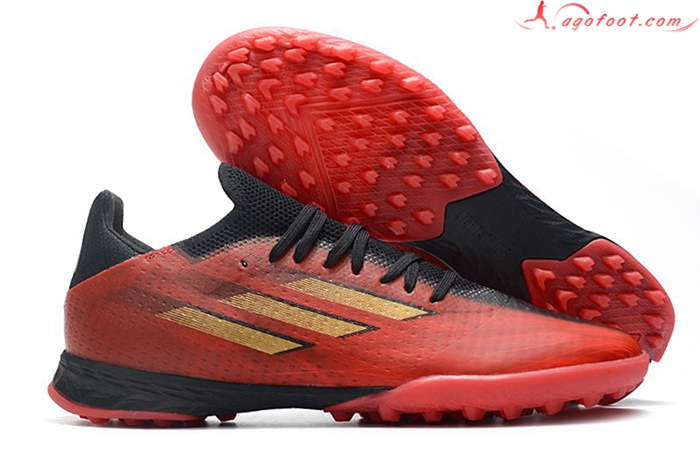 Adidas Chaussures de Foot X Speedflow.1 TF Rouge