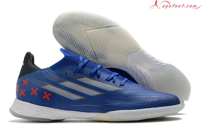 Adidas Chaussures de Foot X Speedflow.1 IC Bleu Marins