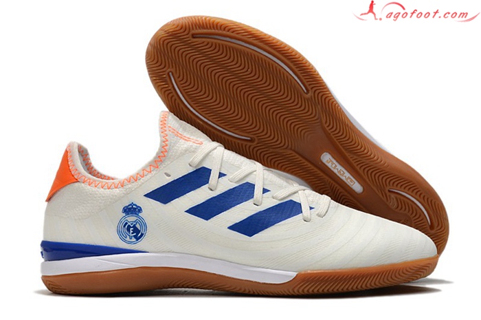 Adidas Chaussures de Foot Gamemode Knit IN Blanc