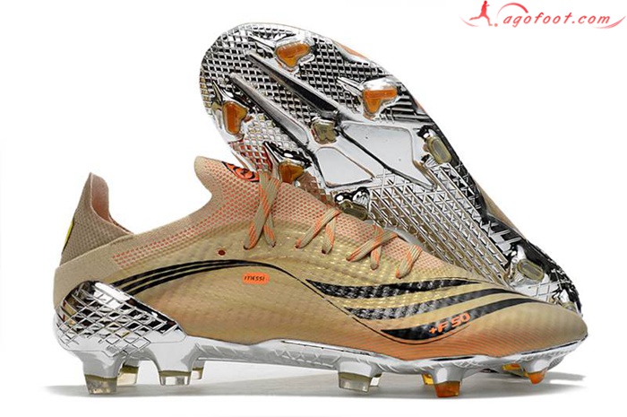 Adidas Chaussures de Foot X Speedflow.1 FG Brune