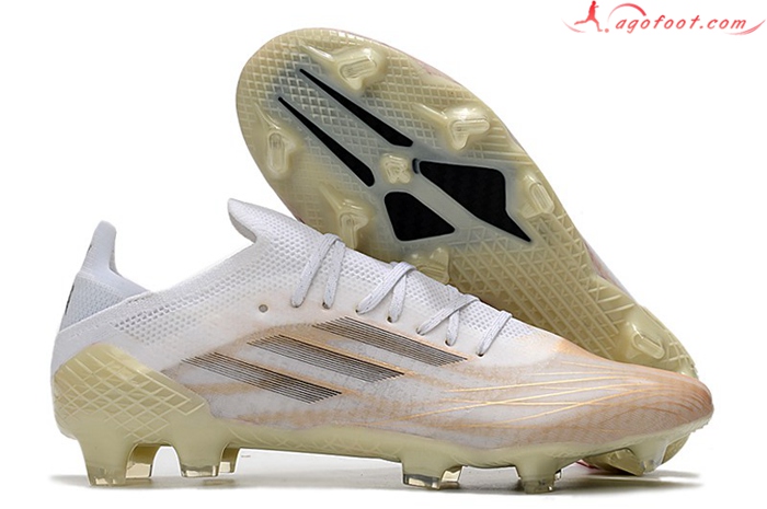 Adidas Chaussures de Foot X Speedflow.1 FG Blanc