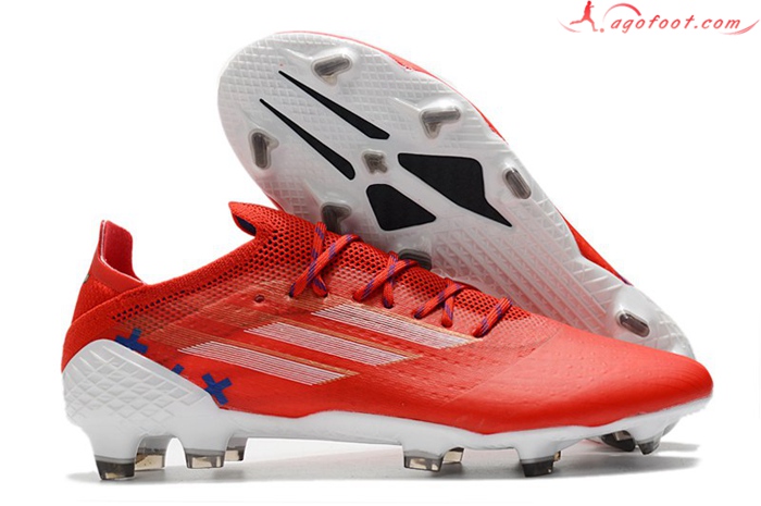Adidas Chaussures de Foot X Speedflow.1 FG Rouge
