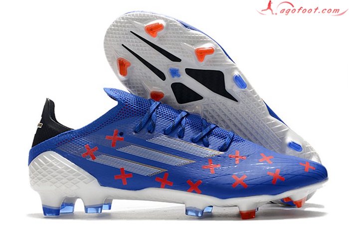 Adidas Chaussures de Foot X Speedflow.1 FG Bleu Marins